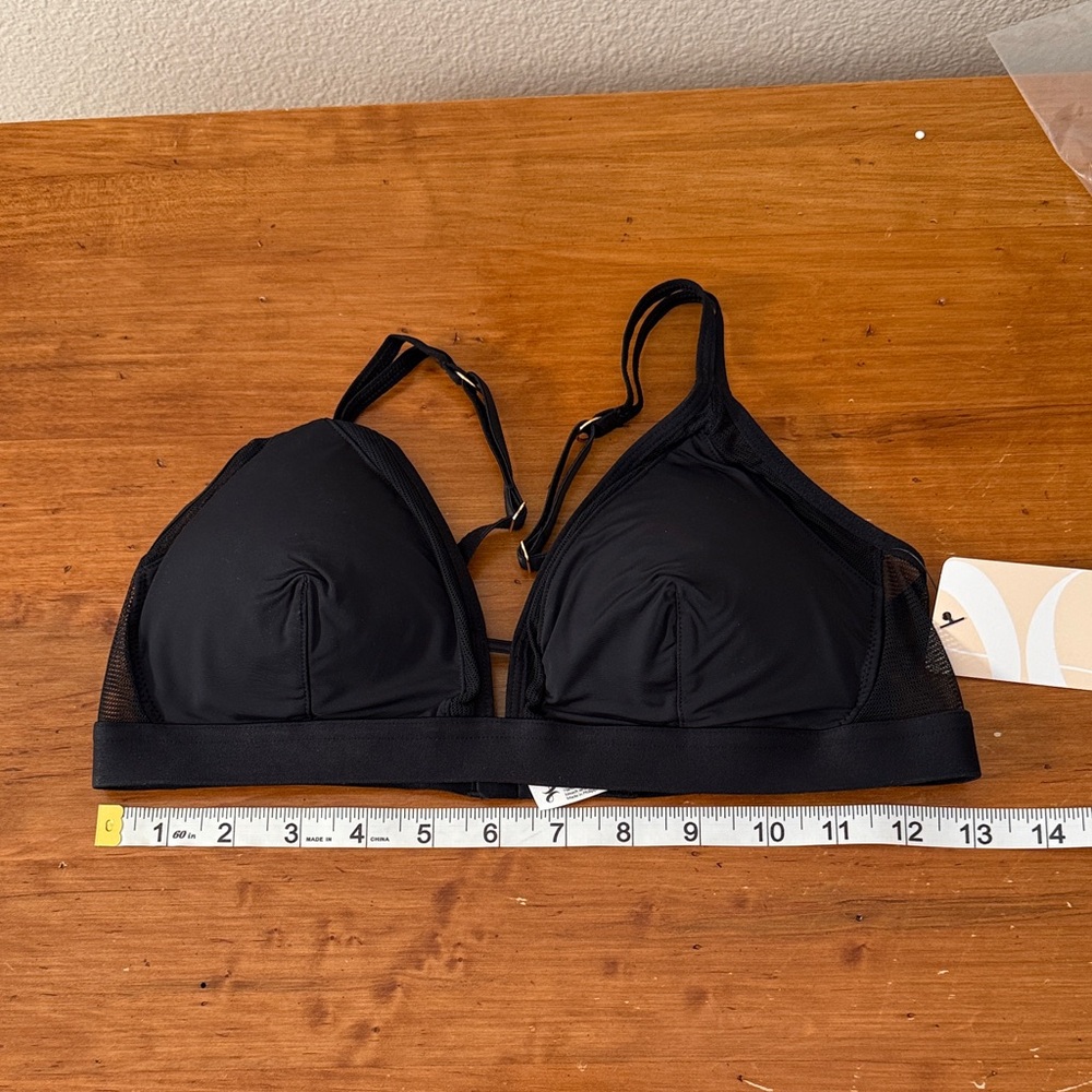 Jet Black Strapless Bandeau